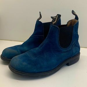 Blue Blundstone Boots